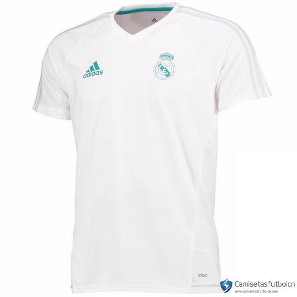 Camiseta Entrenamiento Real Madrid 2017-18 Blanco